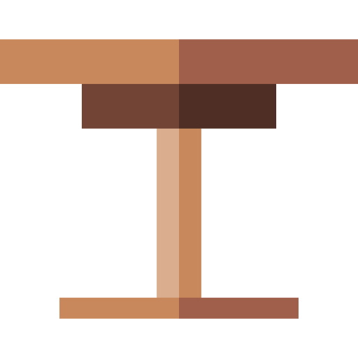 tabelle Basic Straight Flat icon