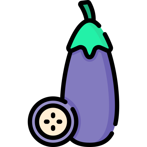 Eggplant Special Lineal color icon