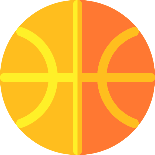 Baloncesto Basic Rounded Flat icono