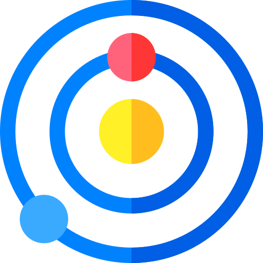태양계 Basic Rounded Flat icon