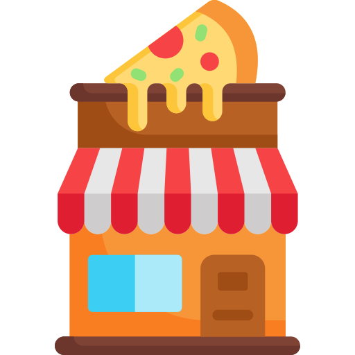 Pizza shop Special Flat icon