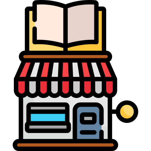 Книжный магазин Special Lineal color иконка