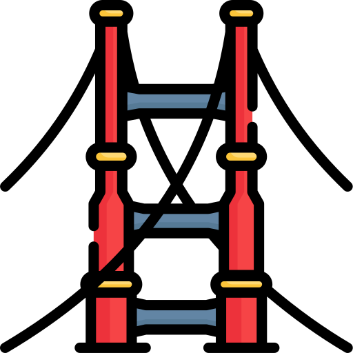 Puente Special Lineal color icono