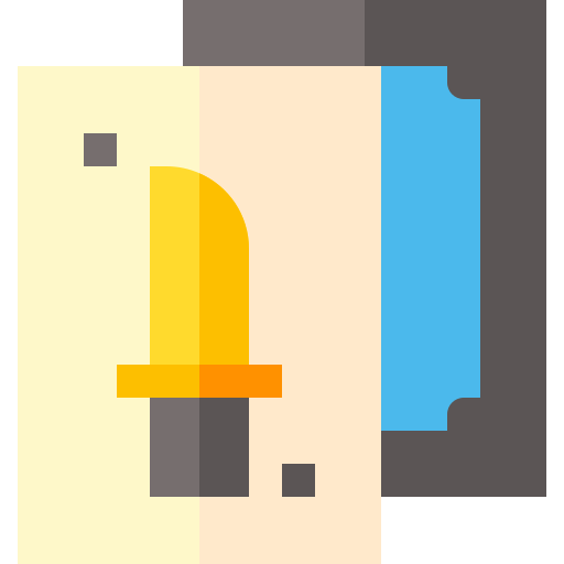 Tarot Basic Straight Flat icon