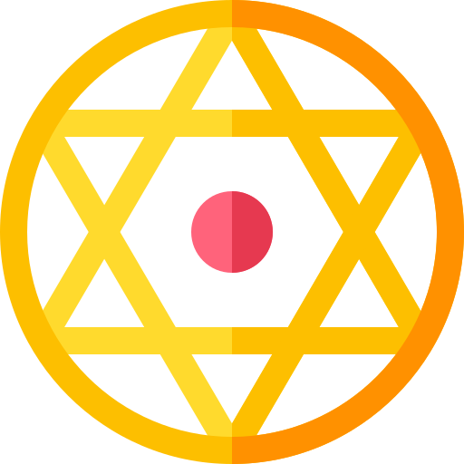 Pentagrama Basic Straight Flat icono