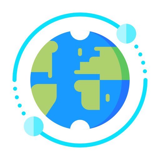 Planet earth Special Flat icon