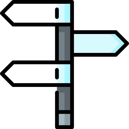 Directions Special Lineal color icon