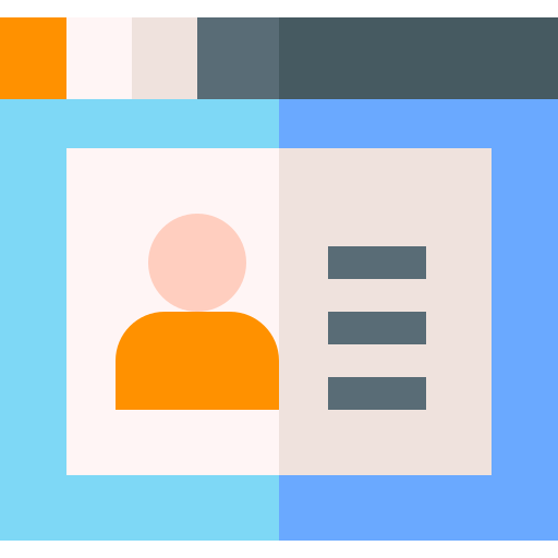 online-interview Basic Straight Flat icon