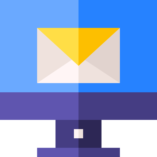 Email Basic Straight Flat icon