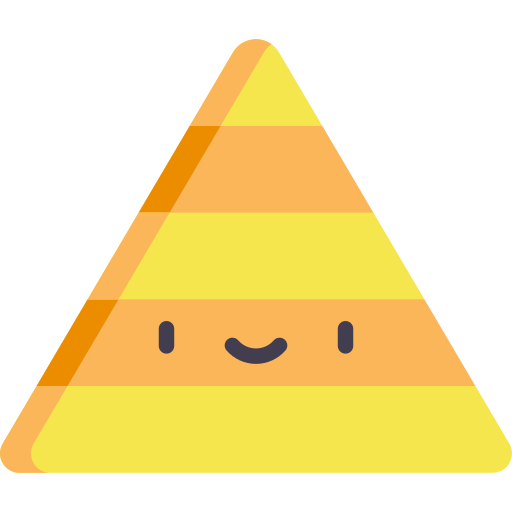 ピラミッド Kawaii Flat icon