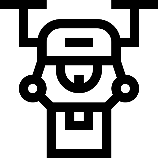 drone Basic Straight Lineal icona