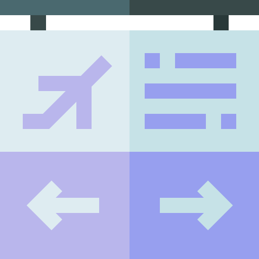 Vuelo Basic Straight Flat icono