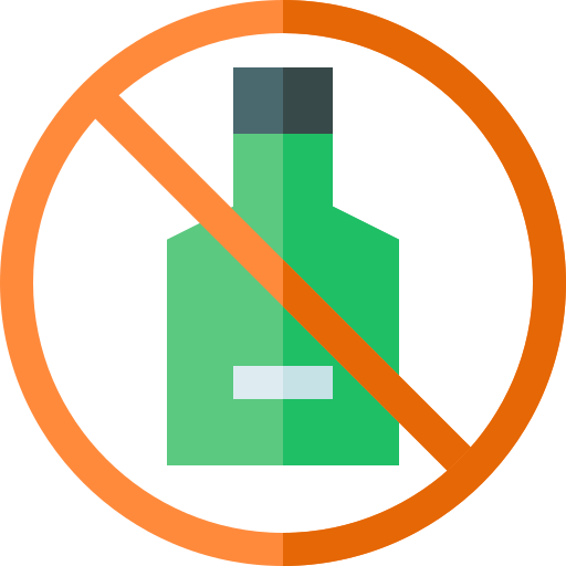 No beber Basic Straight Flat icono