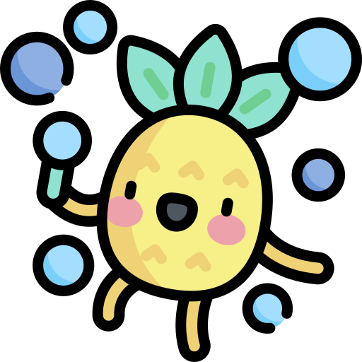 Bubbles Kawaii Lineal color icon