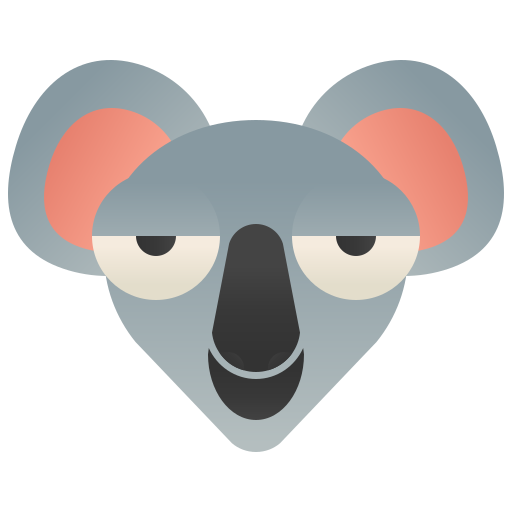 Koala Amethys Design Flat icon