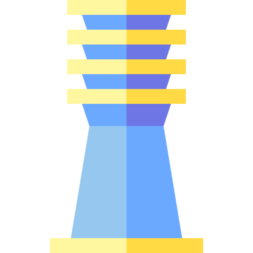 Djed Basic Straight Flat Ícone