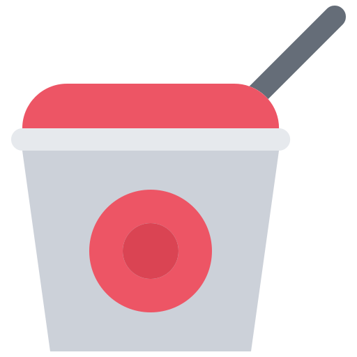 sorbet Coloring Flat icon