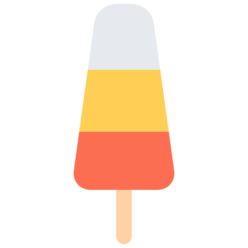 ijsje Coloring Flat icoon