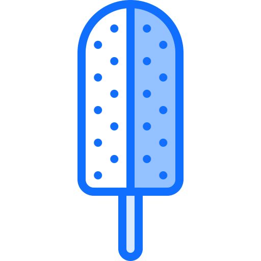 eiscreme Coloring Blue icon