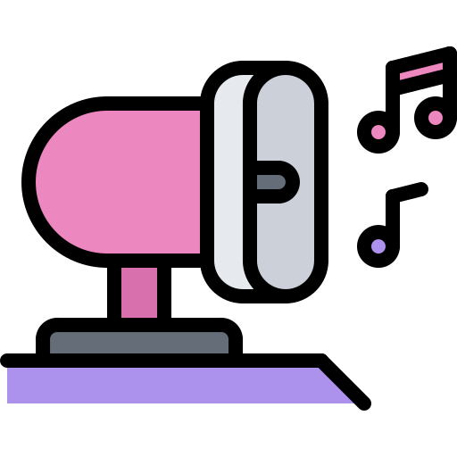 Megaphone Coloring Color icon