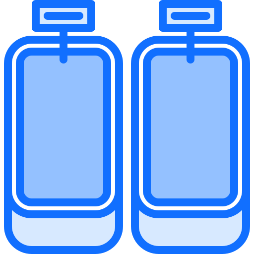 容器 Coloring Blue icon