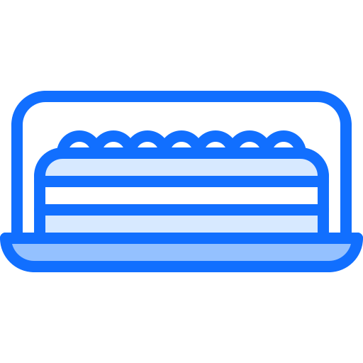 Коробка для торта Coloring Blue иконка