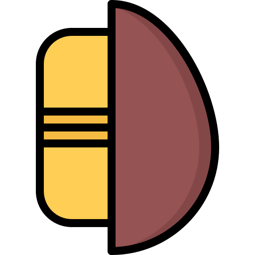 huevo de chocolate Coloring Color icono