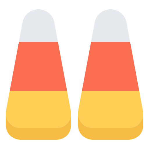kukurydza Coloring Flat ikona