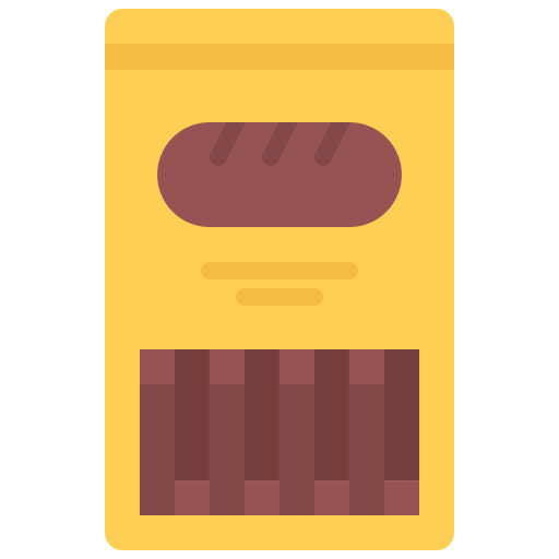 Cracker Coloring Flat icon