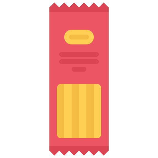 Pasta Coloring Flat icon