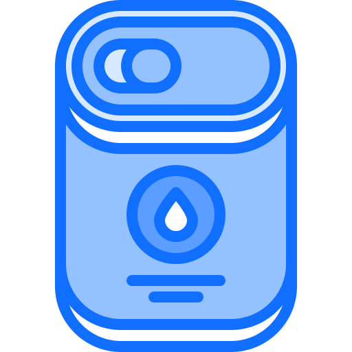 Condensed milk Coloring Blue icon