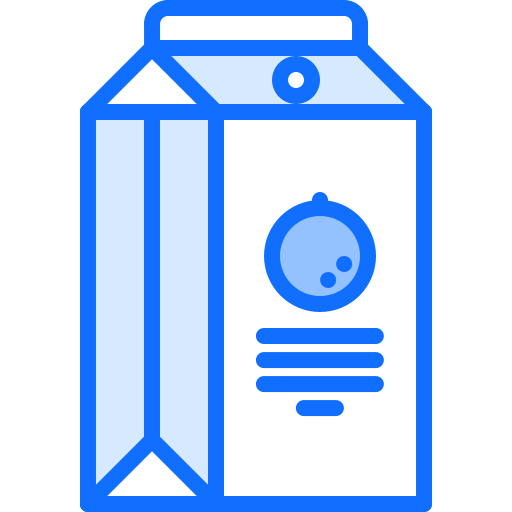 saftpackung Coloring Blue icon