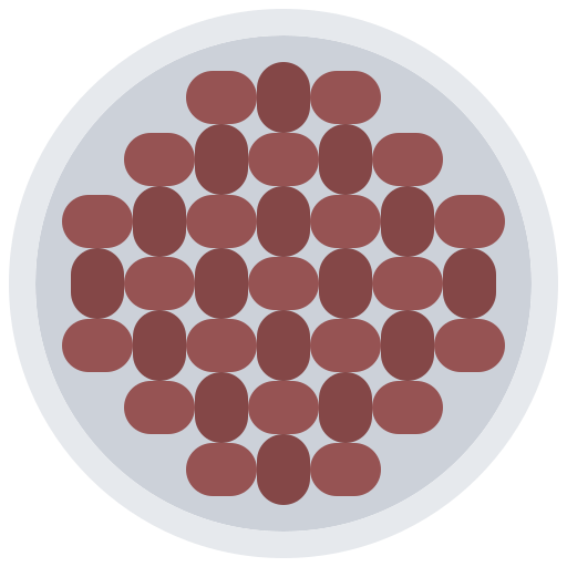 bohnen Coloring Flat icon