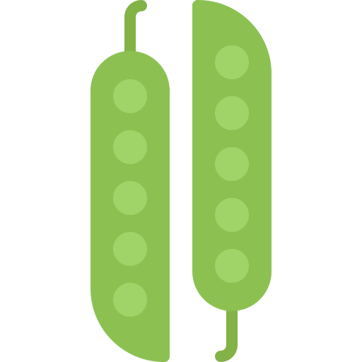 Peas Coloring Flat icon