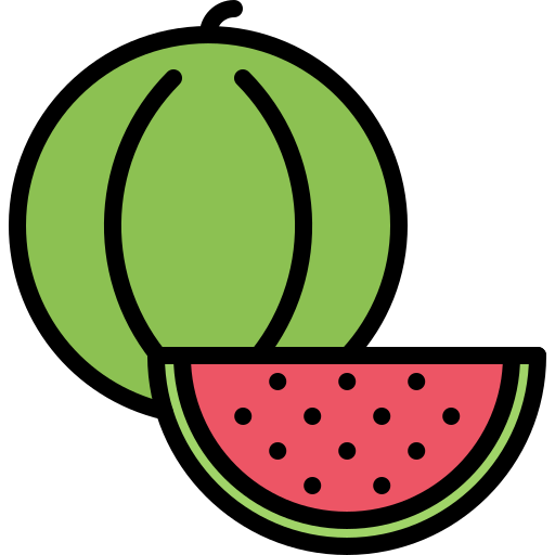 Watermelon Coloring Color icon