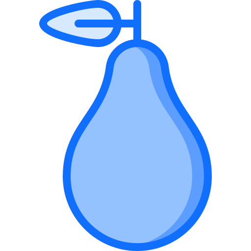 pera Coloring Blue icona