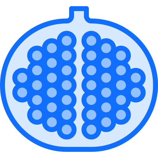 석류 Coloring Blue icon