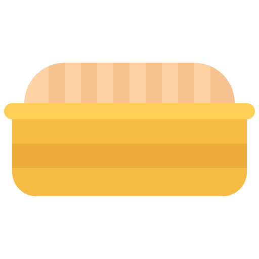 빵 Coloring Flat icon
