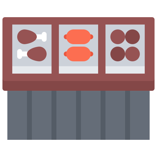 Buffet Coloring Flat icon