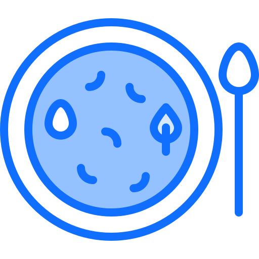 Sopa Coloring Blue icono