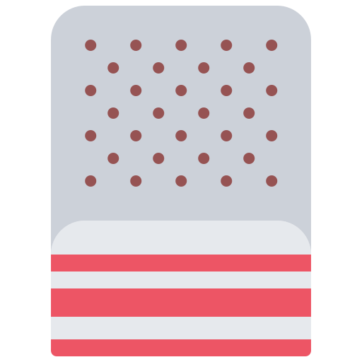 베이컨 Coloring Flat icon