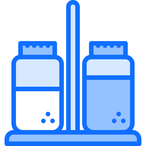 소금과 후추 Coloring Blue icon