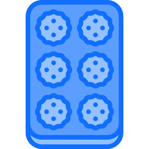 boulette de viande Coloring Blue Icône
