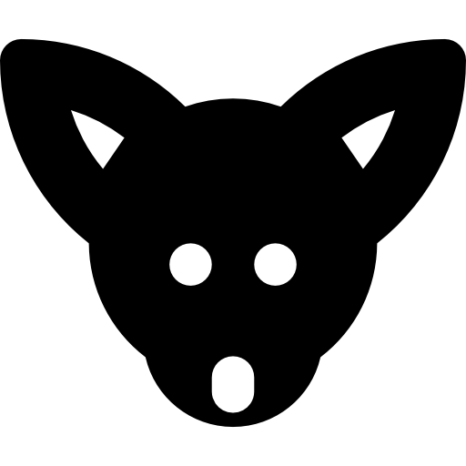 chihuahua Basic Rounded Filled icon