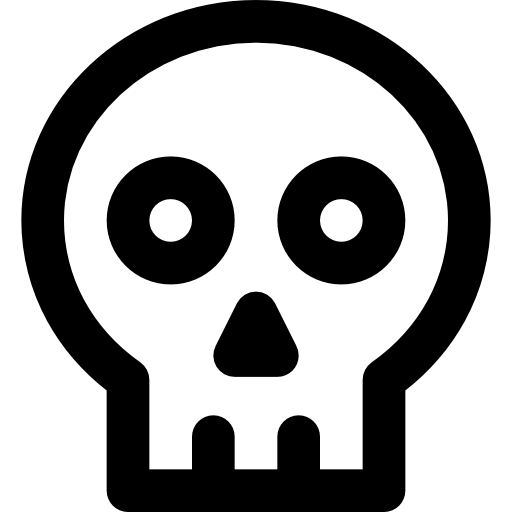 cranio Basic Rounded Lineal icona