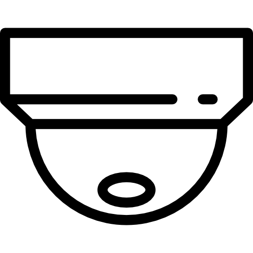 監視カメラ Detailed Rounded Lineal icon