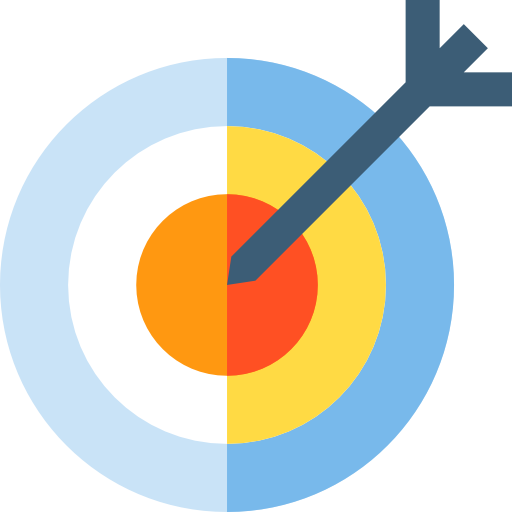 Target Basic Straight Flat icon