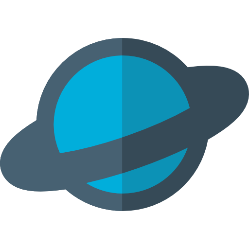 土星 Basic Rounded Flat icon