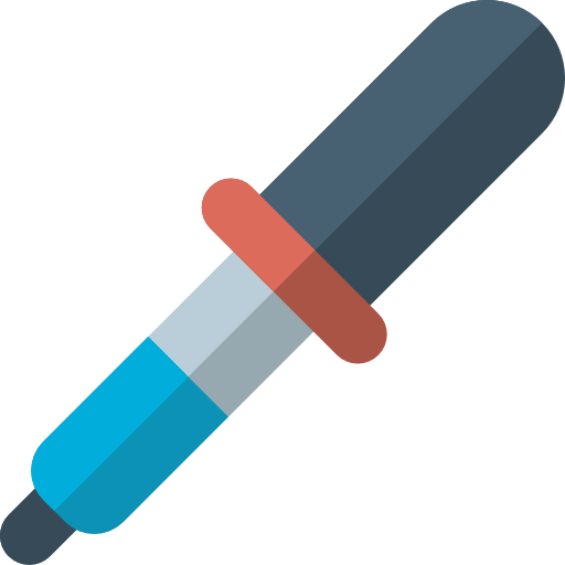 pipette Basic Rounded Flat icon