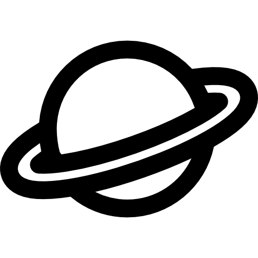 土星 Basic Rounded Lineal icon